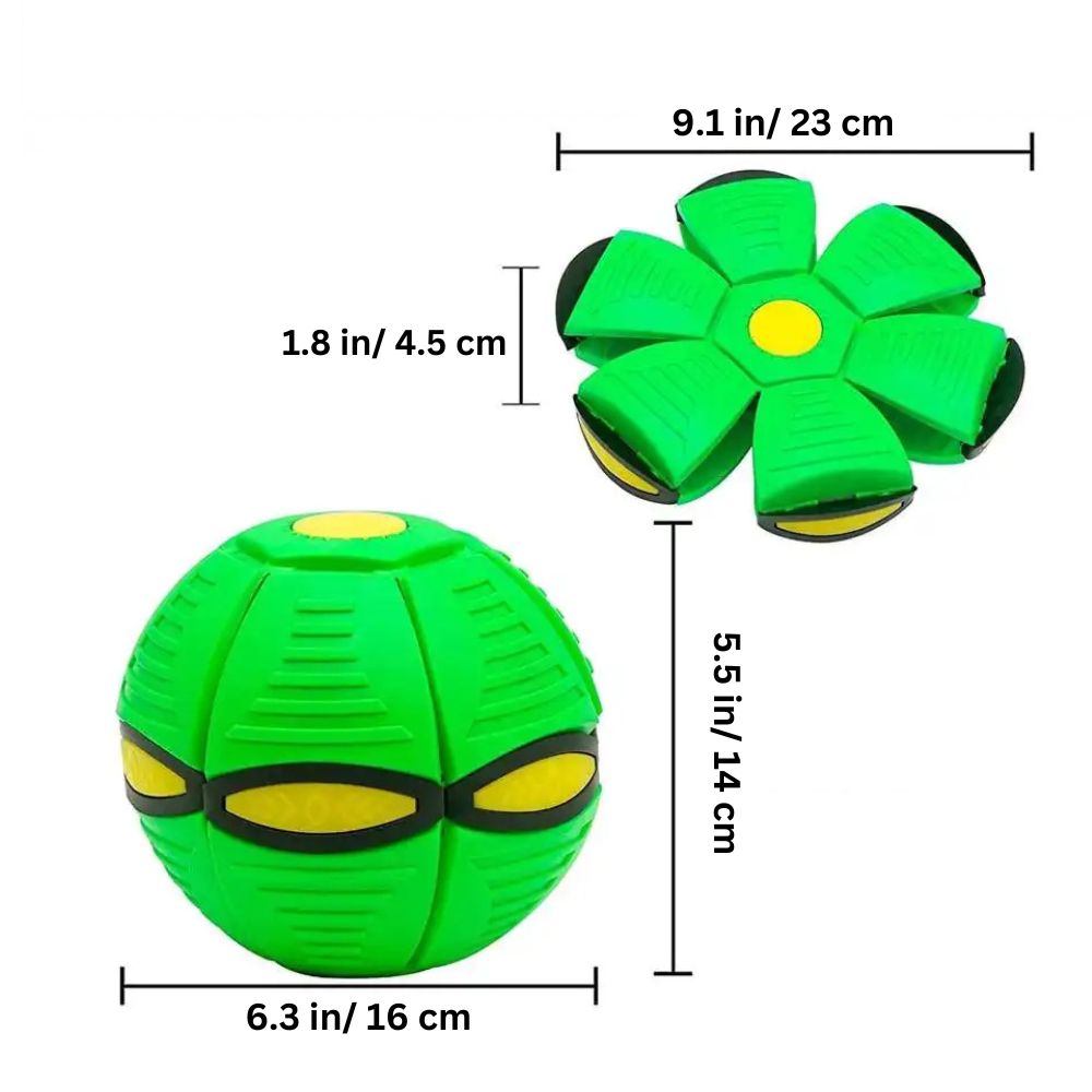 GlowGo™ Flying Saucer Pet Toy