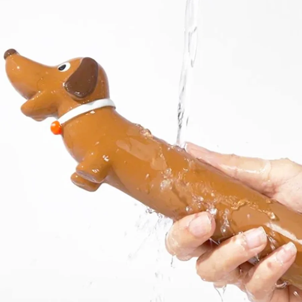 Dachshund Latex Full Body Squeaker Pet Toy