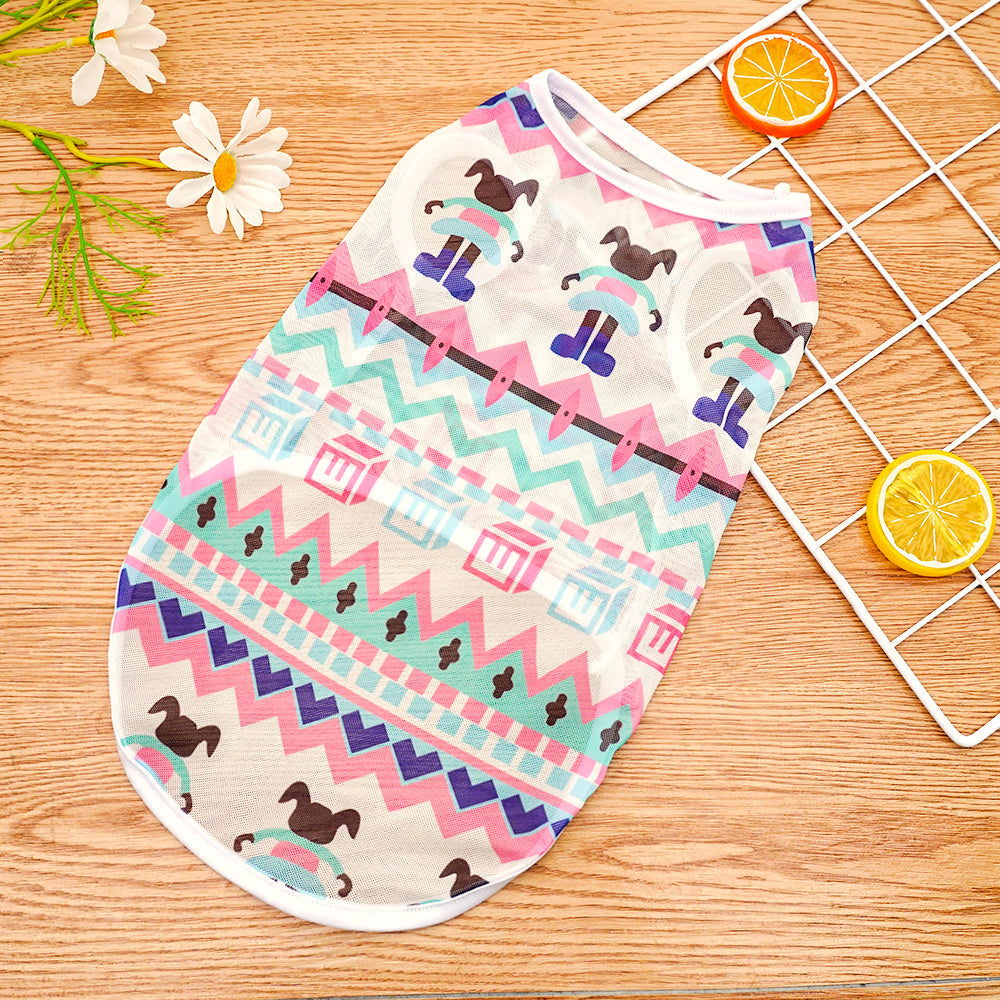 Mesh Pet Summer Vest