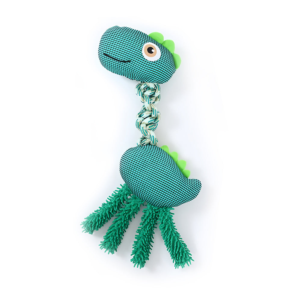 Durable Squeaky Animal Rope Pet Toys