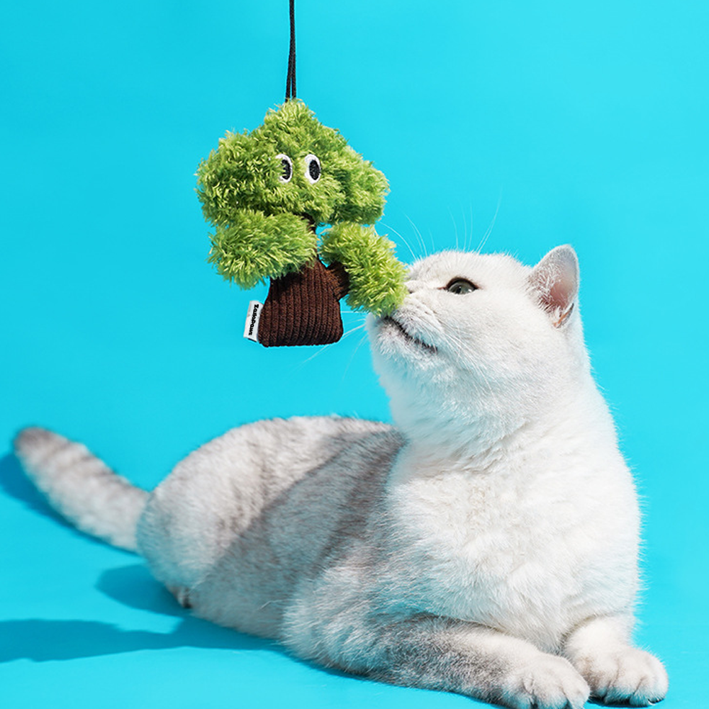 Scented Pine Tree Backpack Charm & Pet Toys