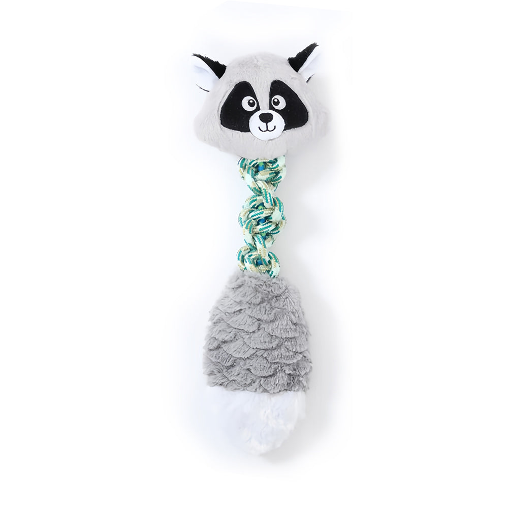 Durable Squeaky Animal Rope Pet Toys