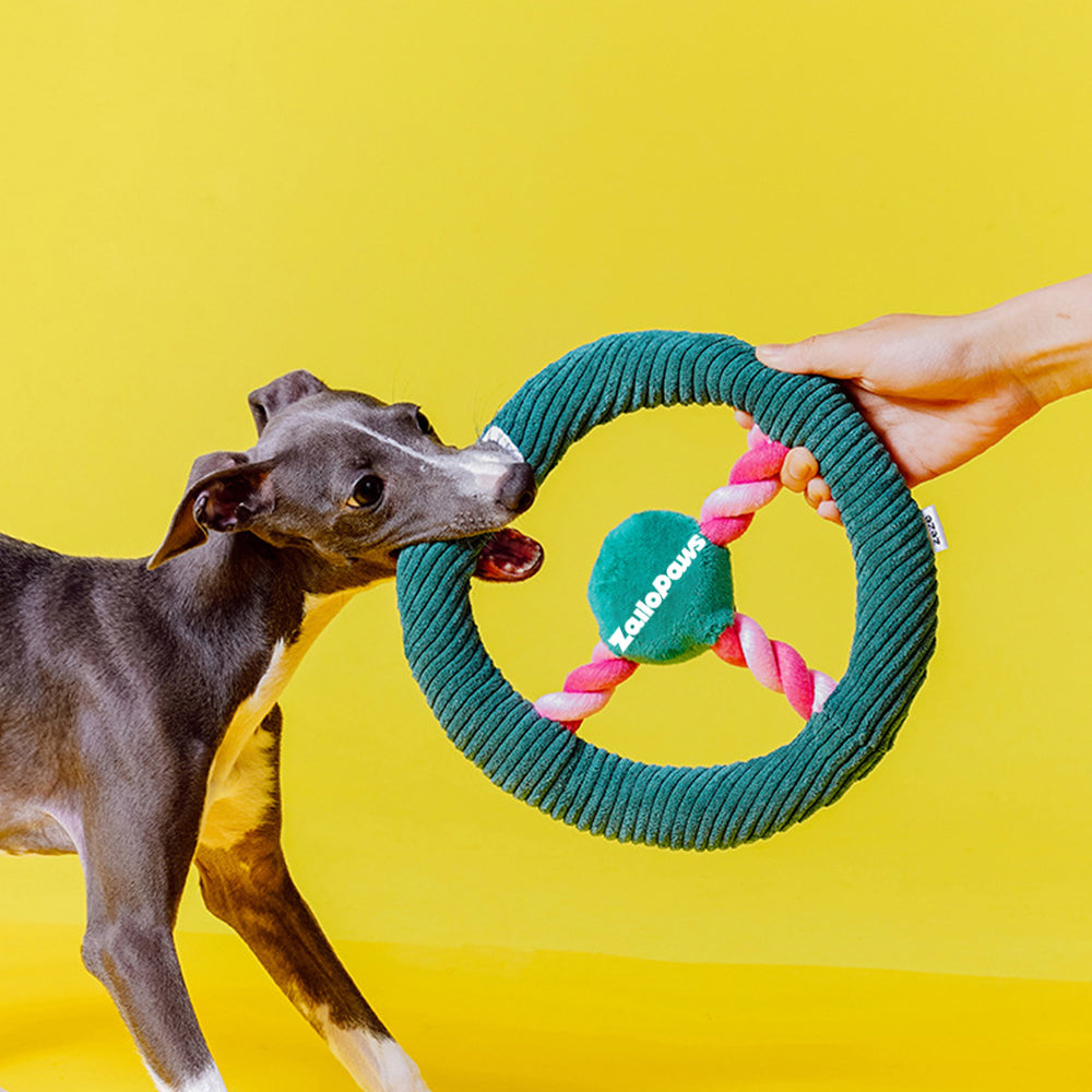 Steering Wheel Rope Pet Toy
