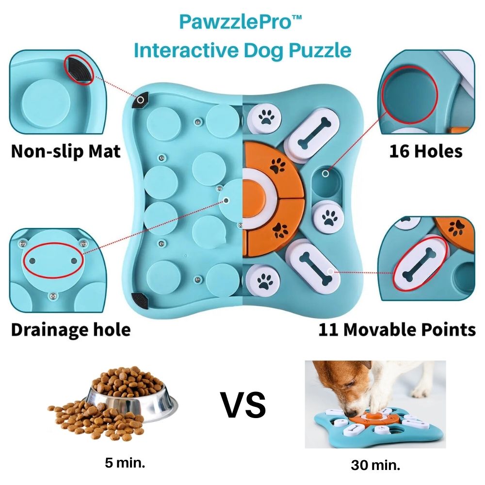 PawzzlePro™ Interactive Dog Puzzle