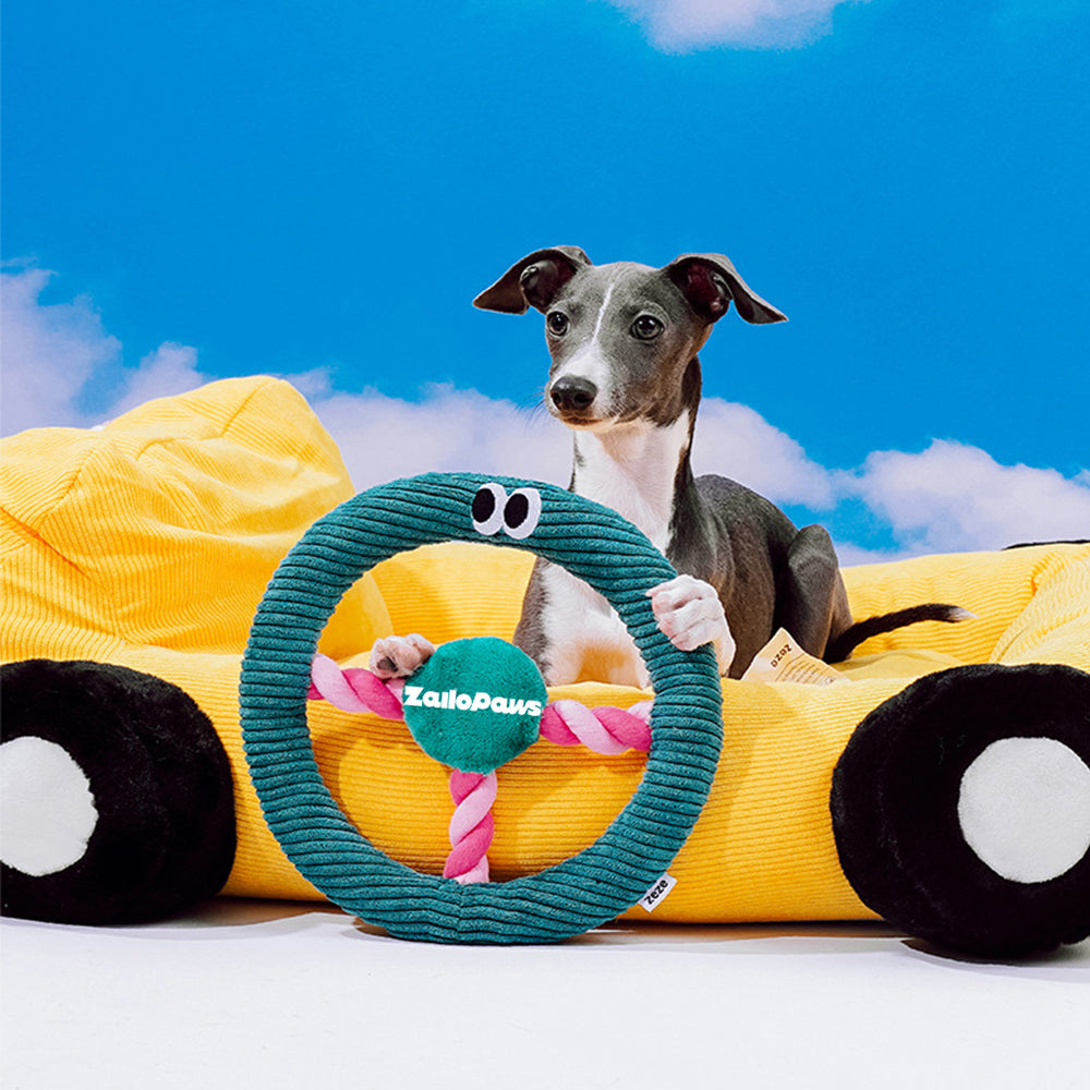 Steering Wheel Rope Pet Toy