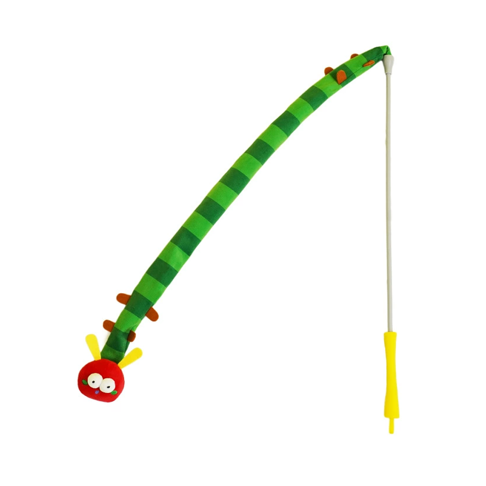 Tulip, Dachshund & Caterpillar Cat Teaser Wand