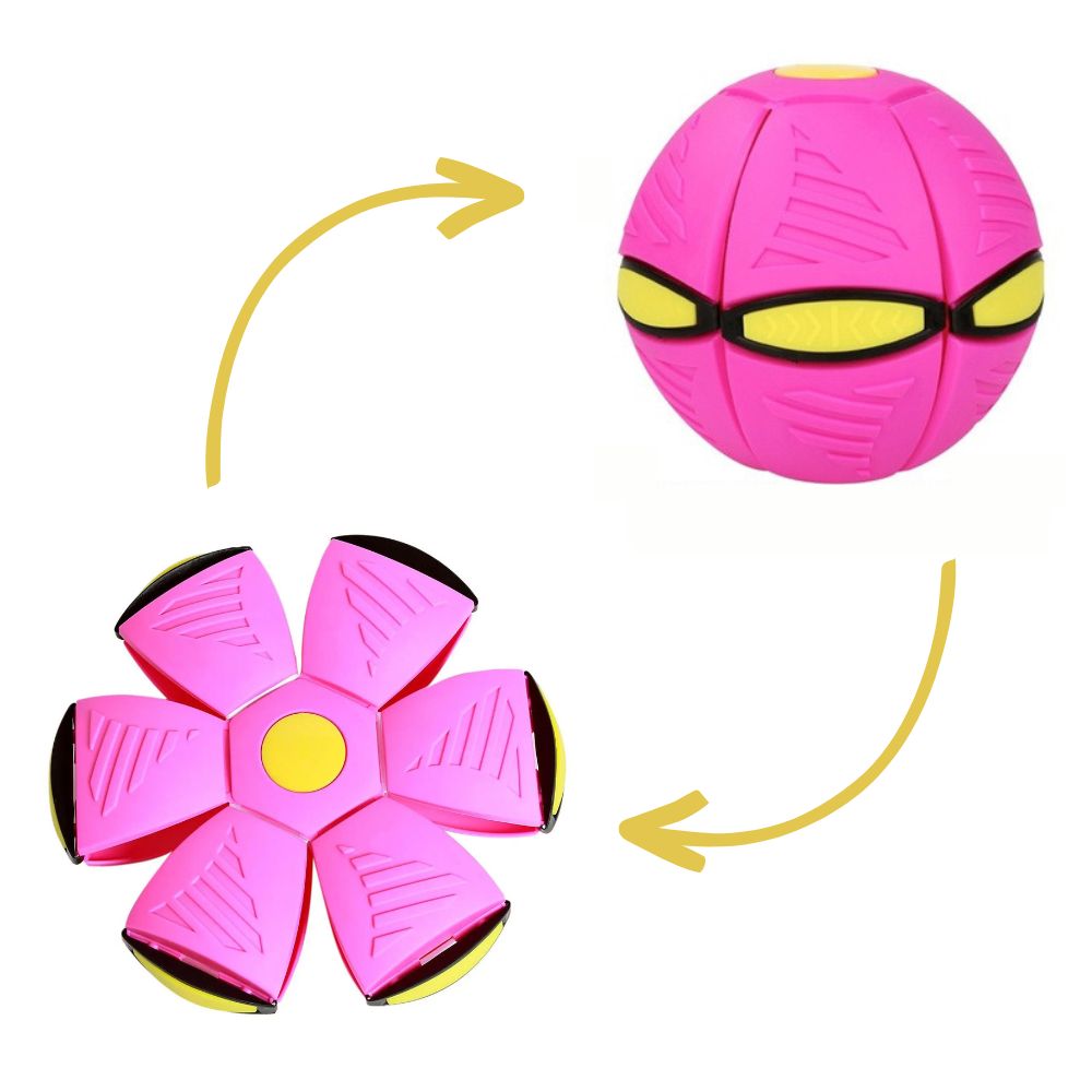 GlowGo™ Flying Saucer Pet Toy