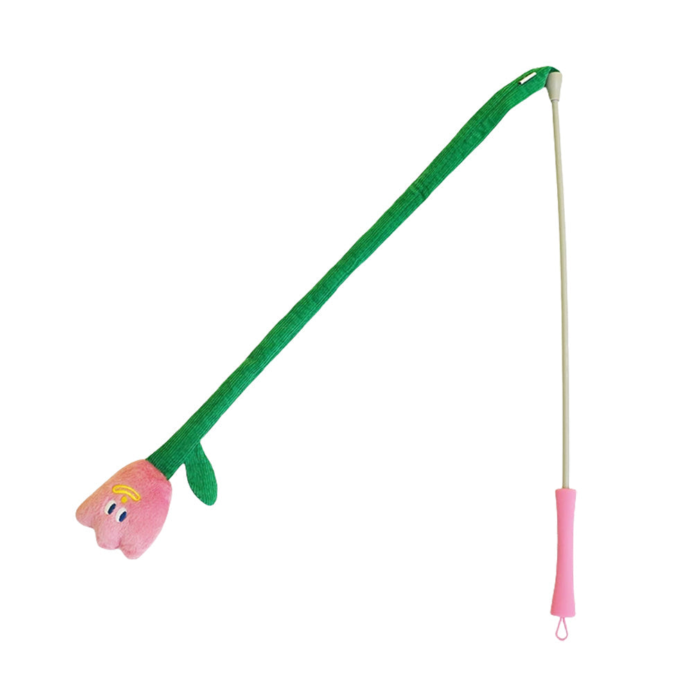 Tulip, Dachshund & Caterpillar Cat Teaser Wand