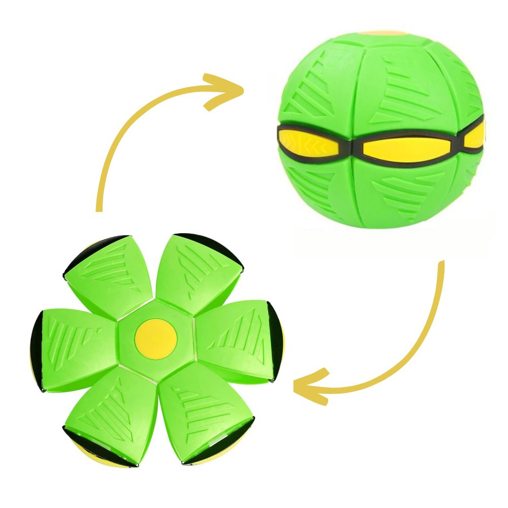 GlowGo™ Flying Saucer Pet Toy
