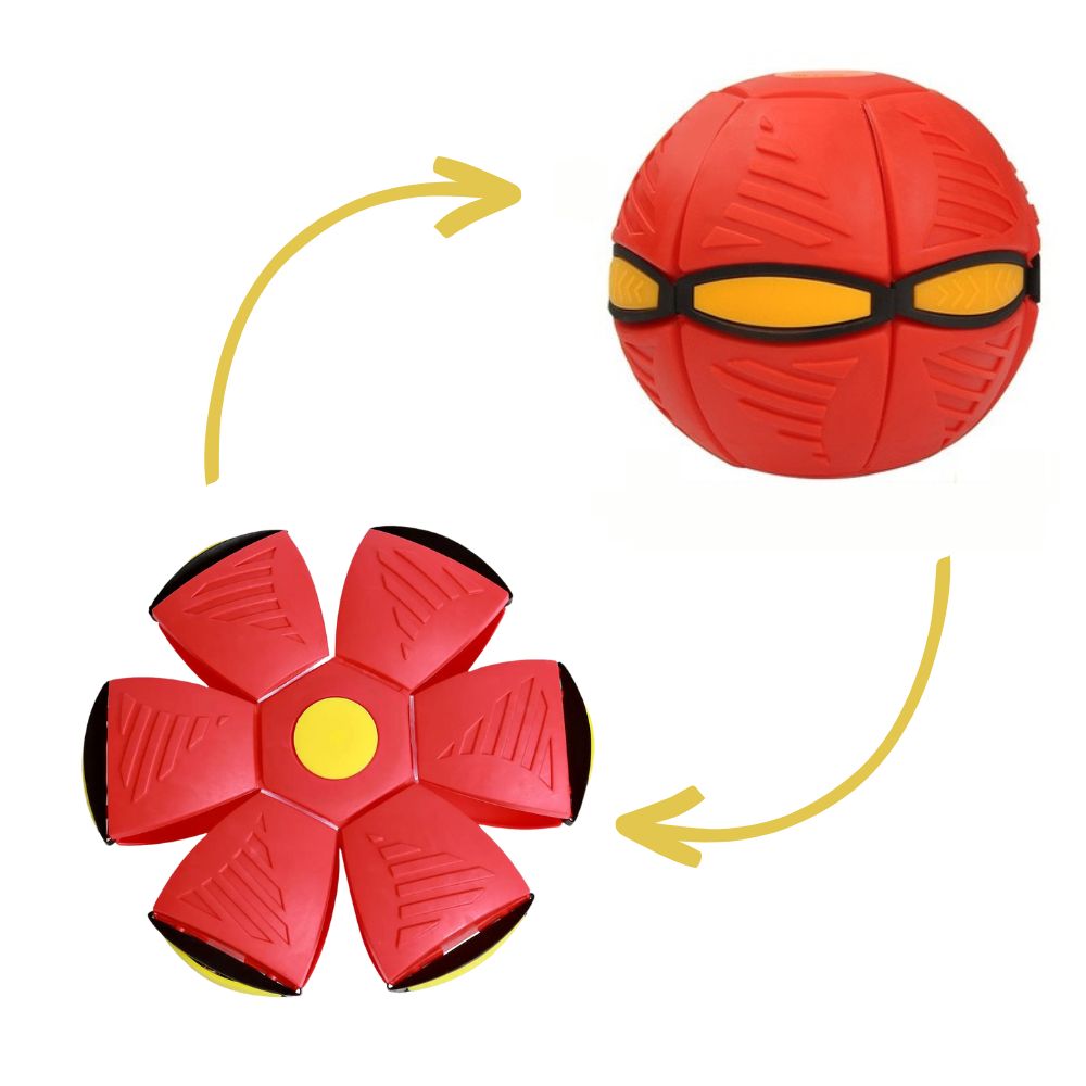 GlowGo™ Flying Saucer Pet Toy