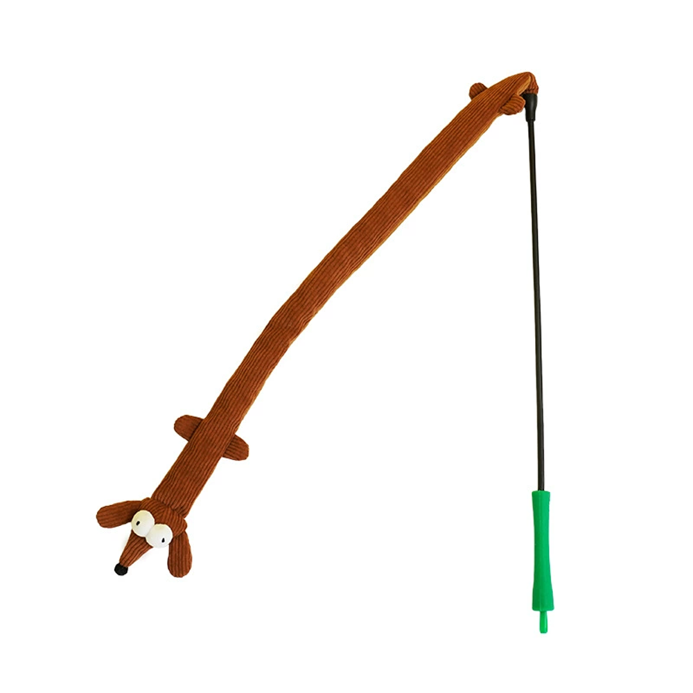 Tulip, Dachshund & Caterpillar Cat Teaser Wand