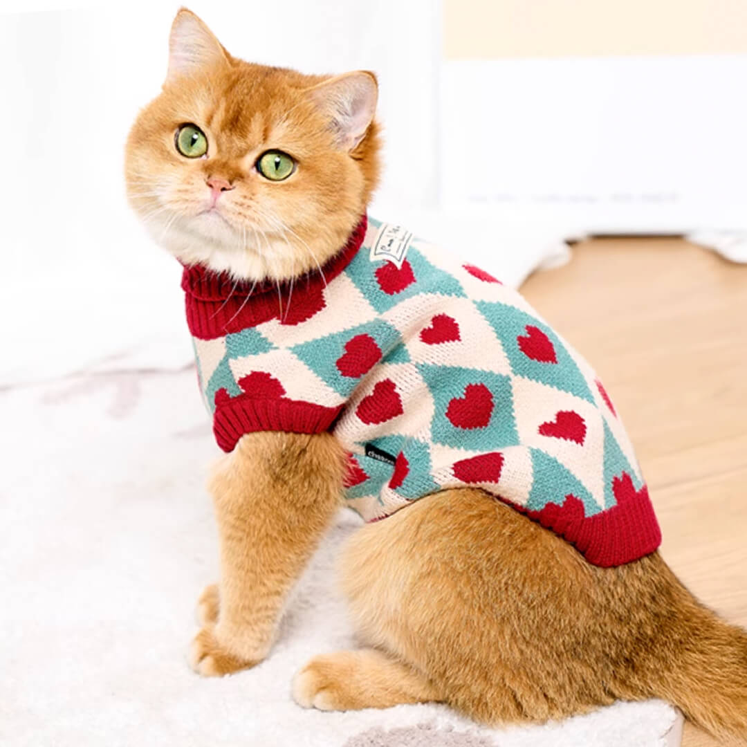 Cupid Cat Sweater