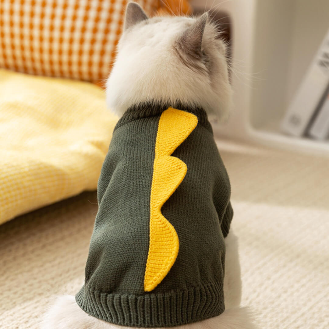 Dino Cat Sweater