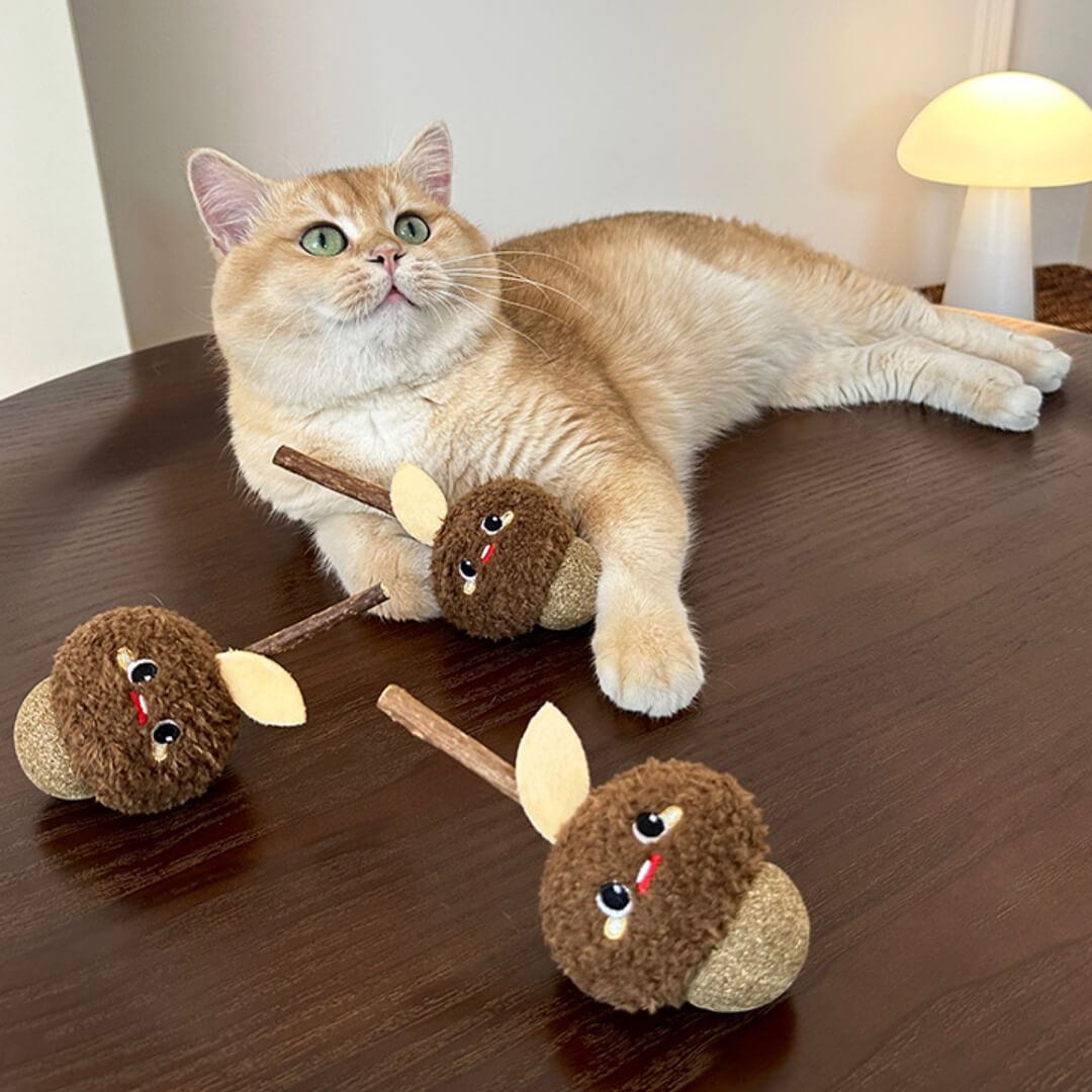 Hazelnut Silvervine Cat Chew Toy