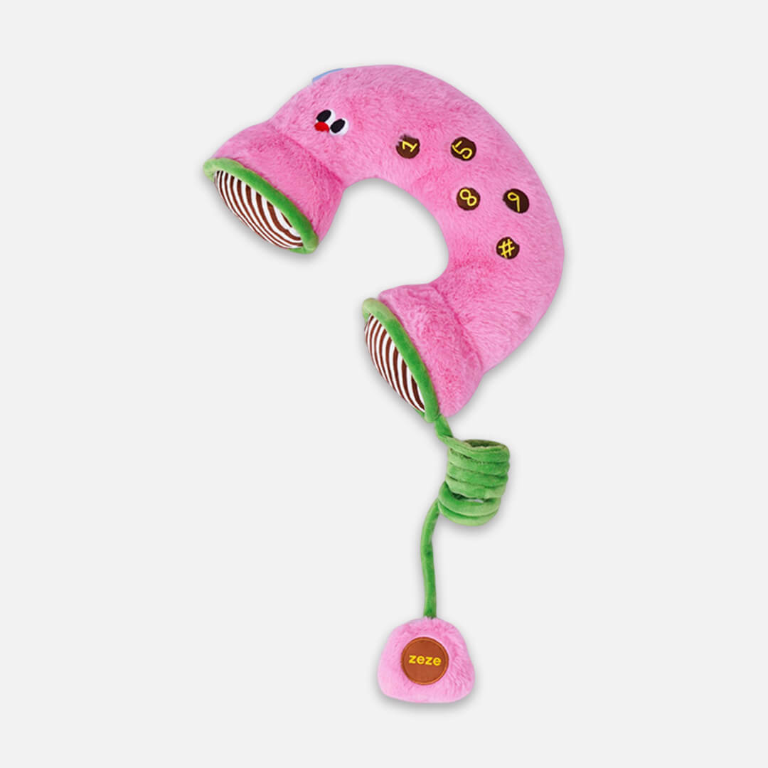 Kitty Hotline Plush Pillow Cat Toy