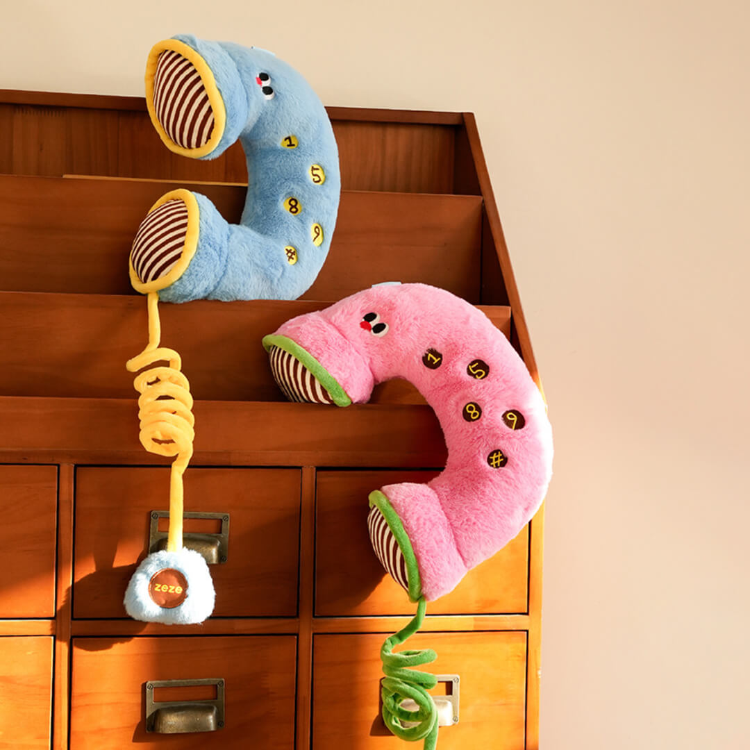 Kitty Hotline Plush Pillow Cat Toy