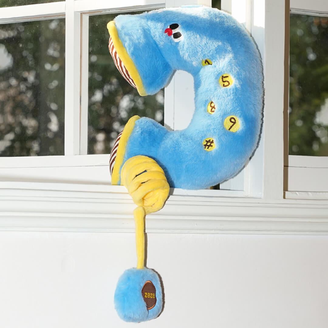 Kitty Hotline Plush Pillow Cat Toy