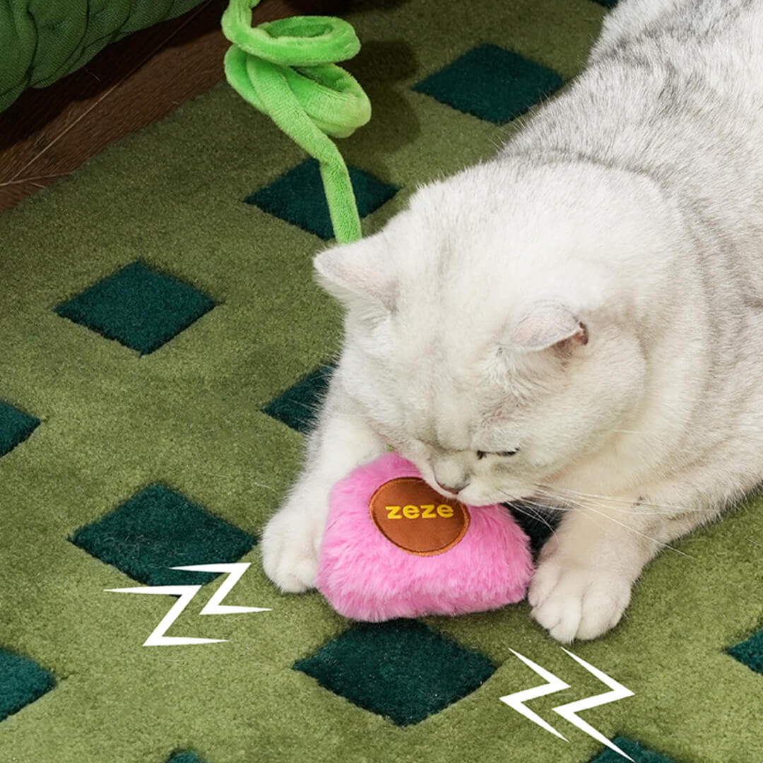 Kitty Hotline Plush Pillow Cat Toy