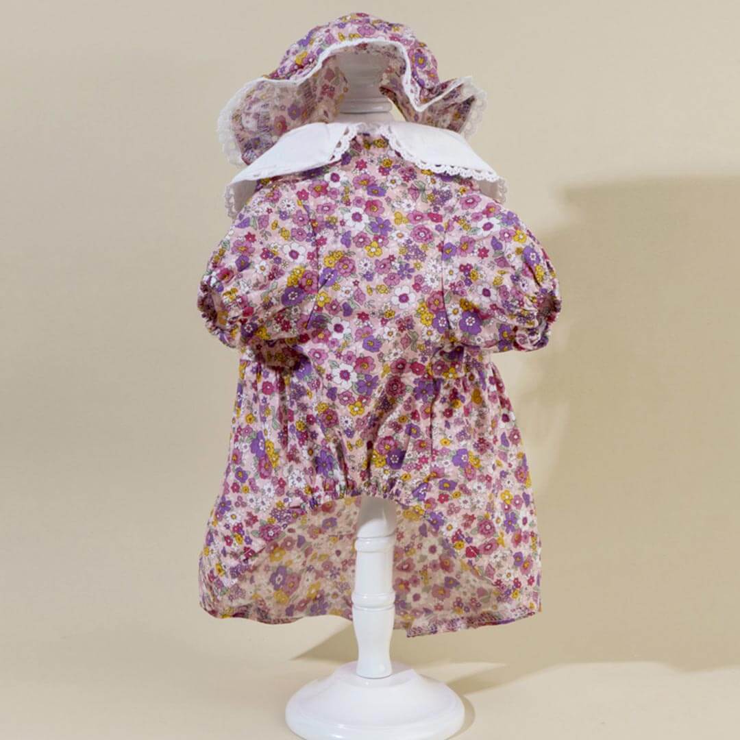 Little Princess Cat Dress & Hat Set