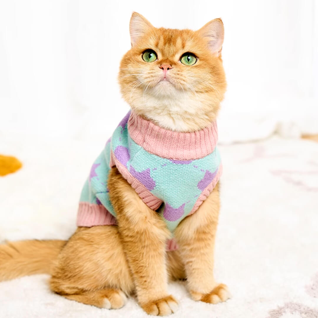 Meowster Cat Sweater