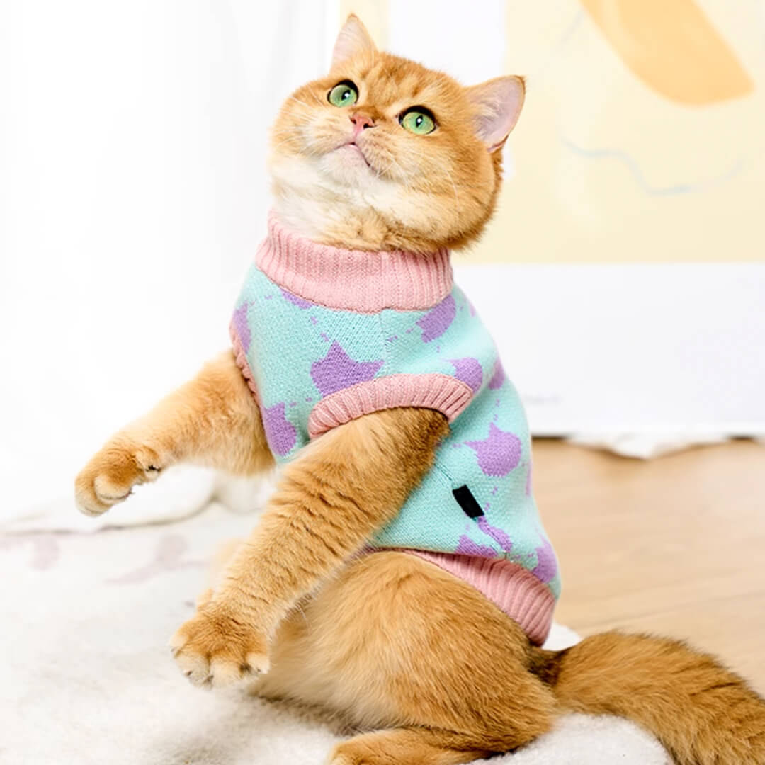Meowster Cat Sweater