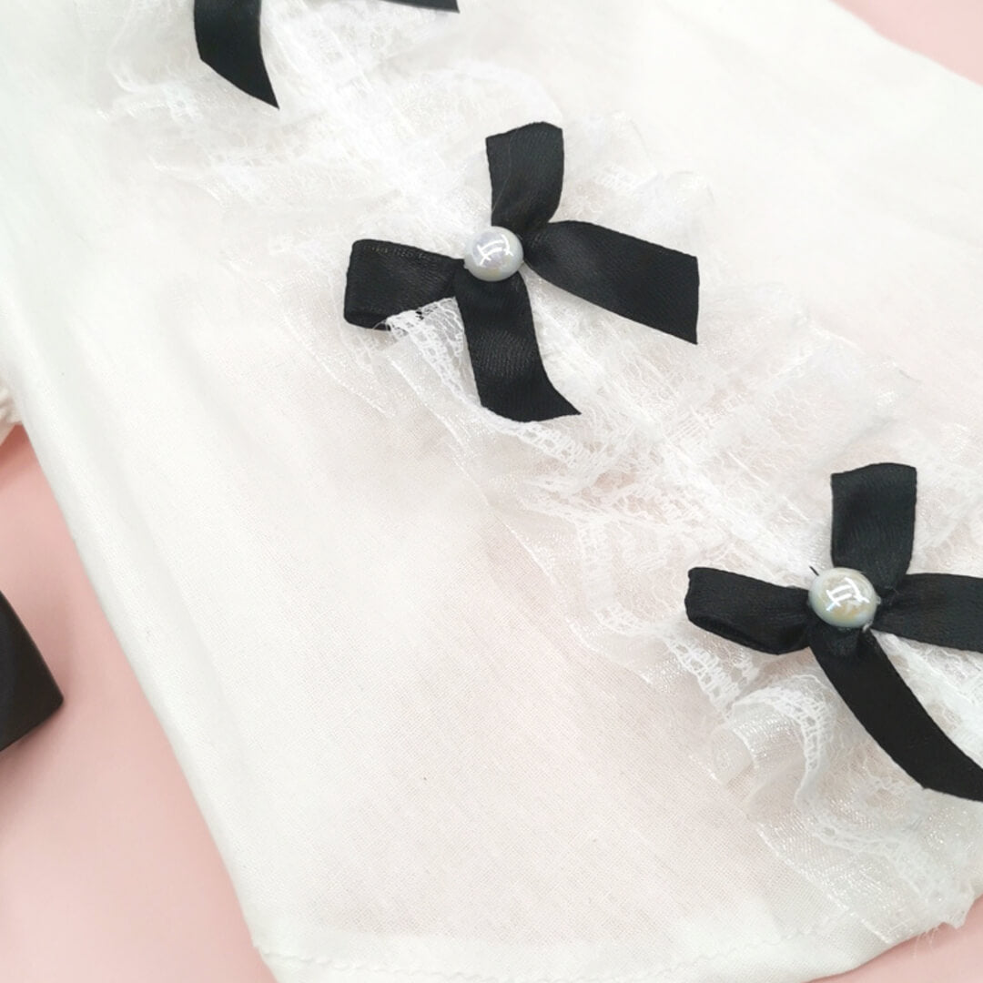 Missy Cat Shirt & Bow Set