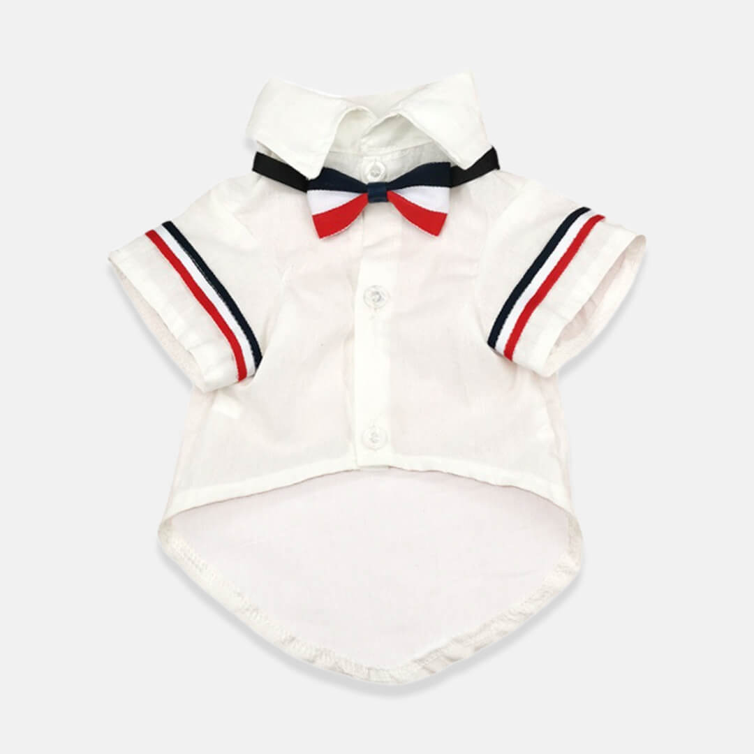 MoMo Cat Shirt & Bow Set