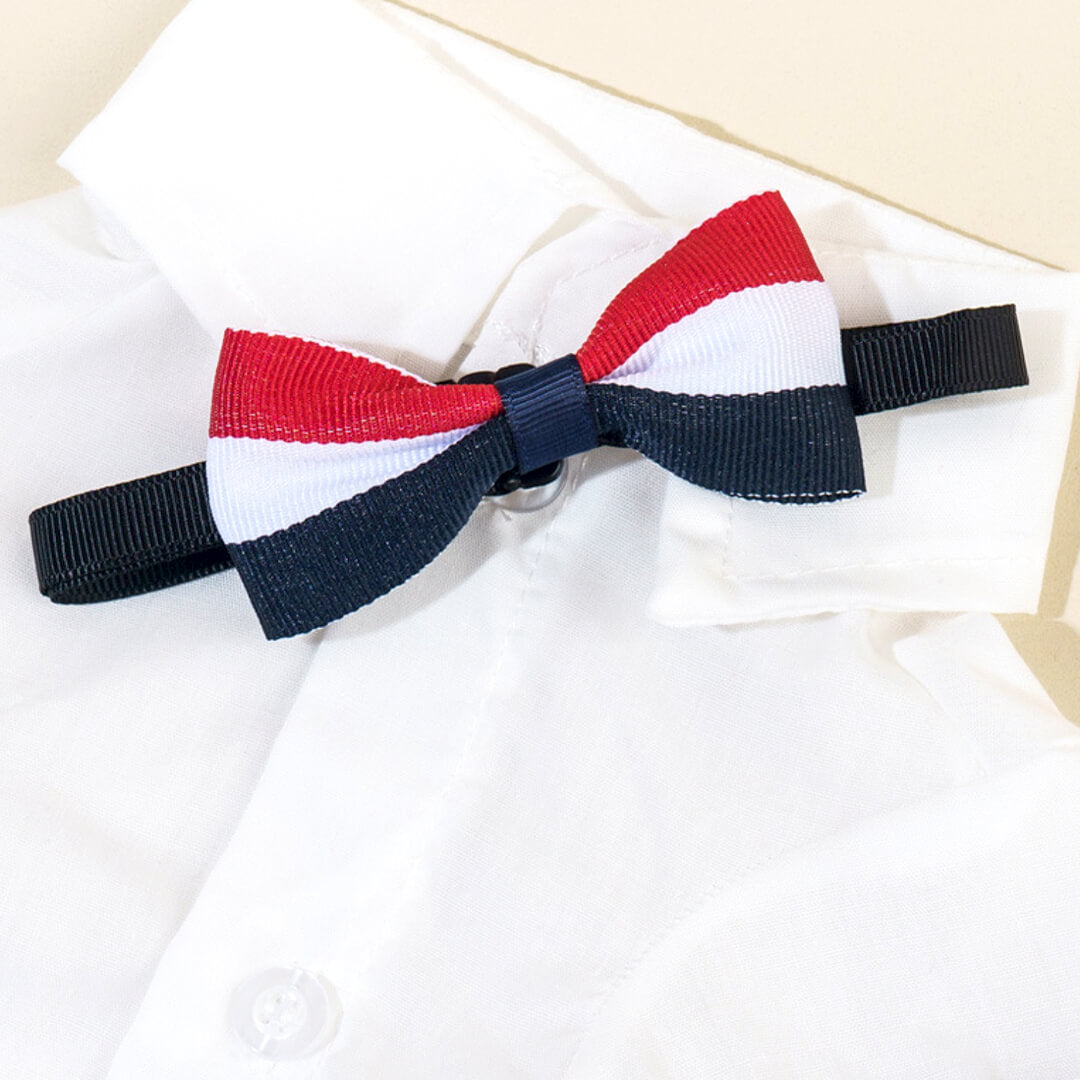 MoMo Cat Shirt & Bow Set