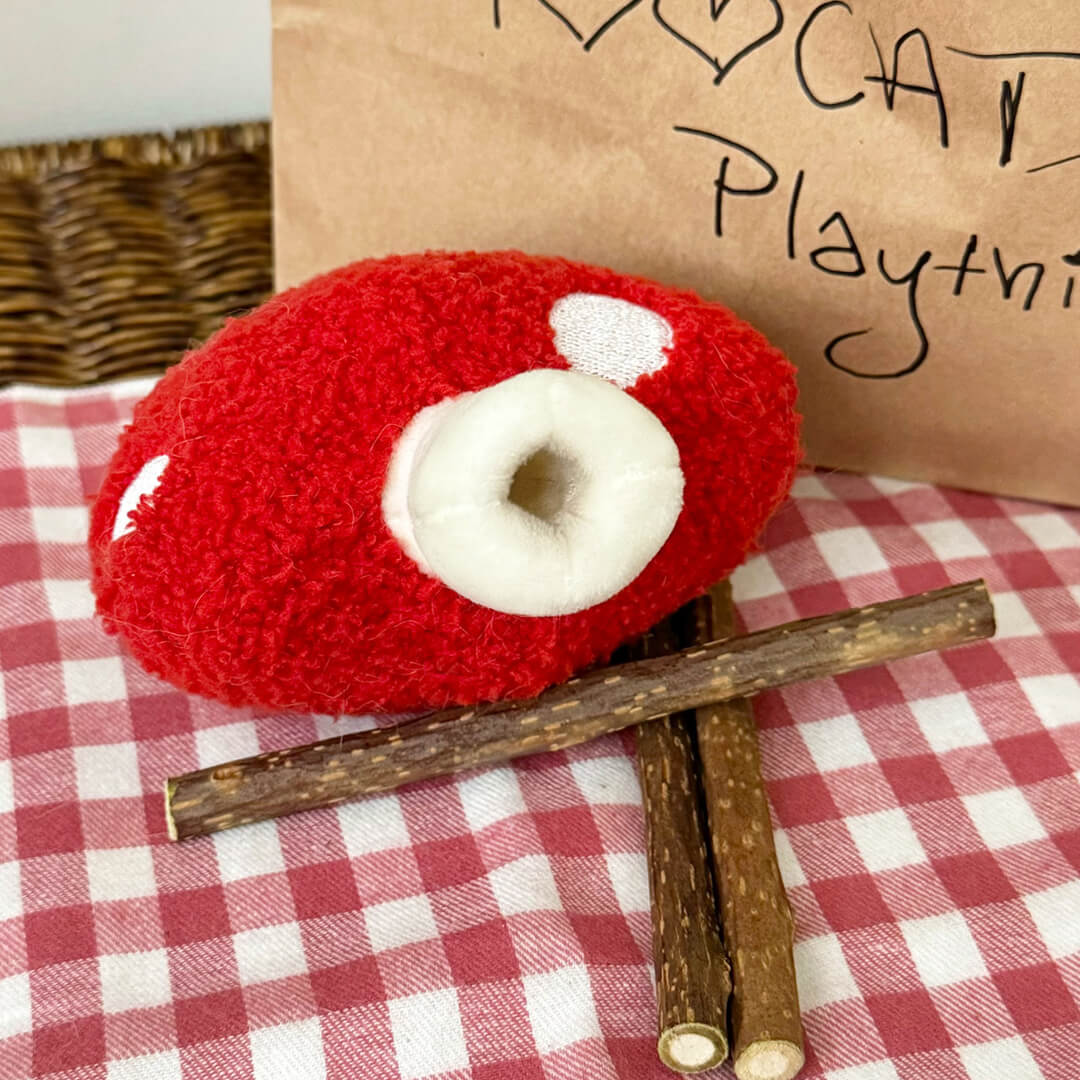 Mushroom Silvervine Cat Chew Toy