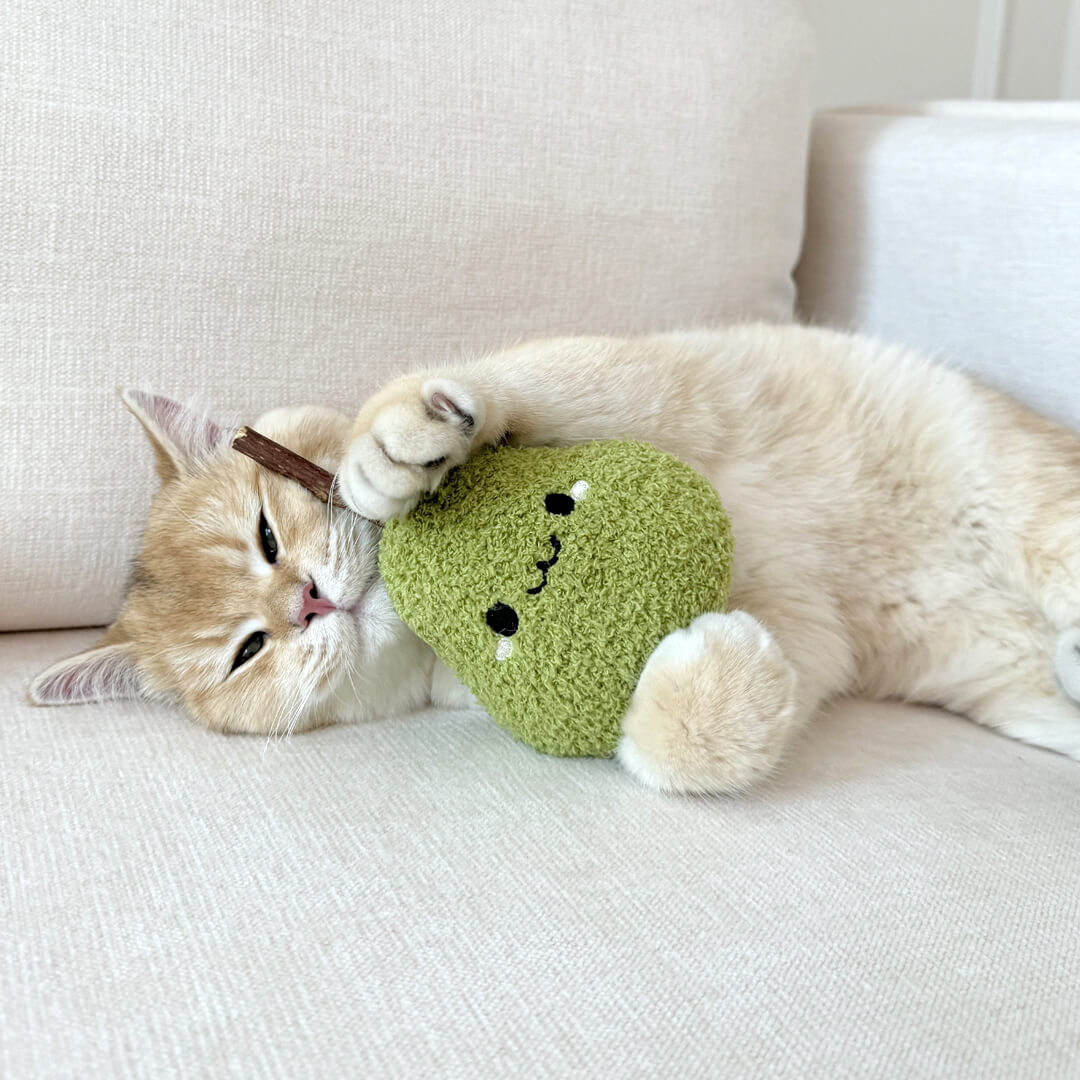 Pear Silvervine Cat Chew Toy
