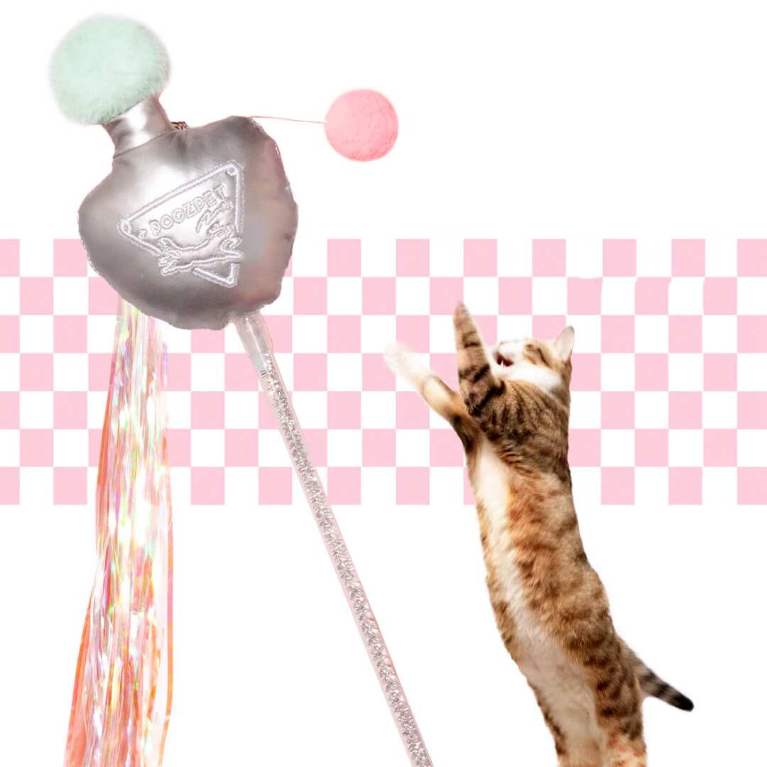 Perfume Cat Wand Toy