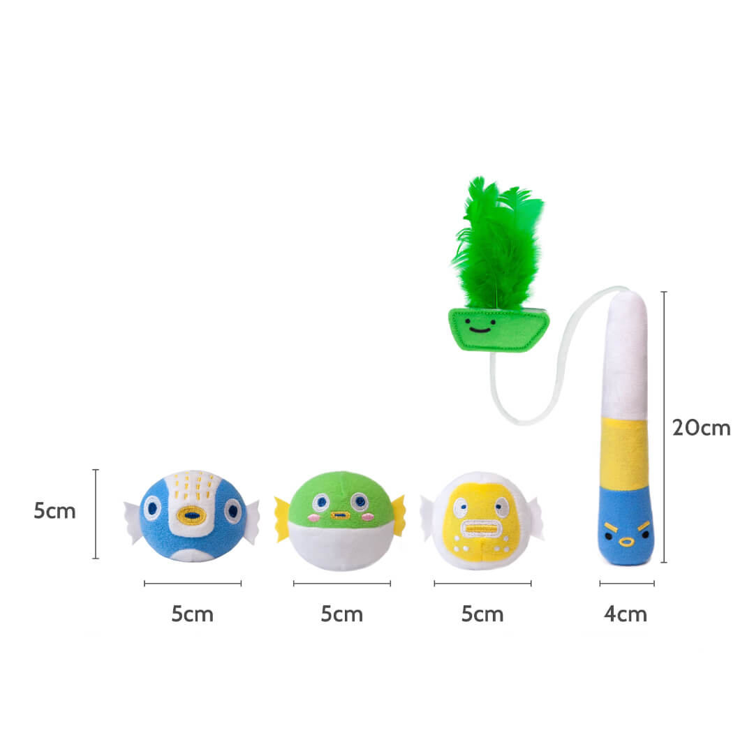 Pufferfish Fishing Teaser Set