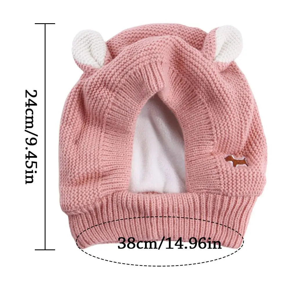 Silent Earmuffs, Noise Protection, Ear Covers, Knitted Hat