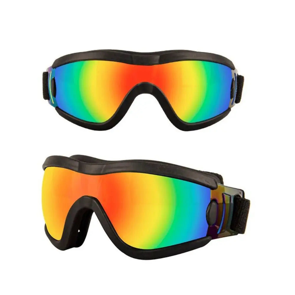 Safety glasses with adjustable strap UV resistant