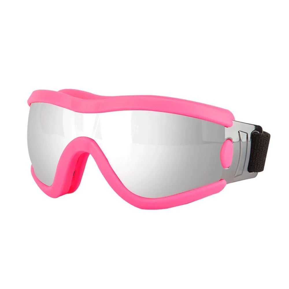 Safety glasses with adjustable strap UV resistant