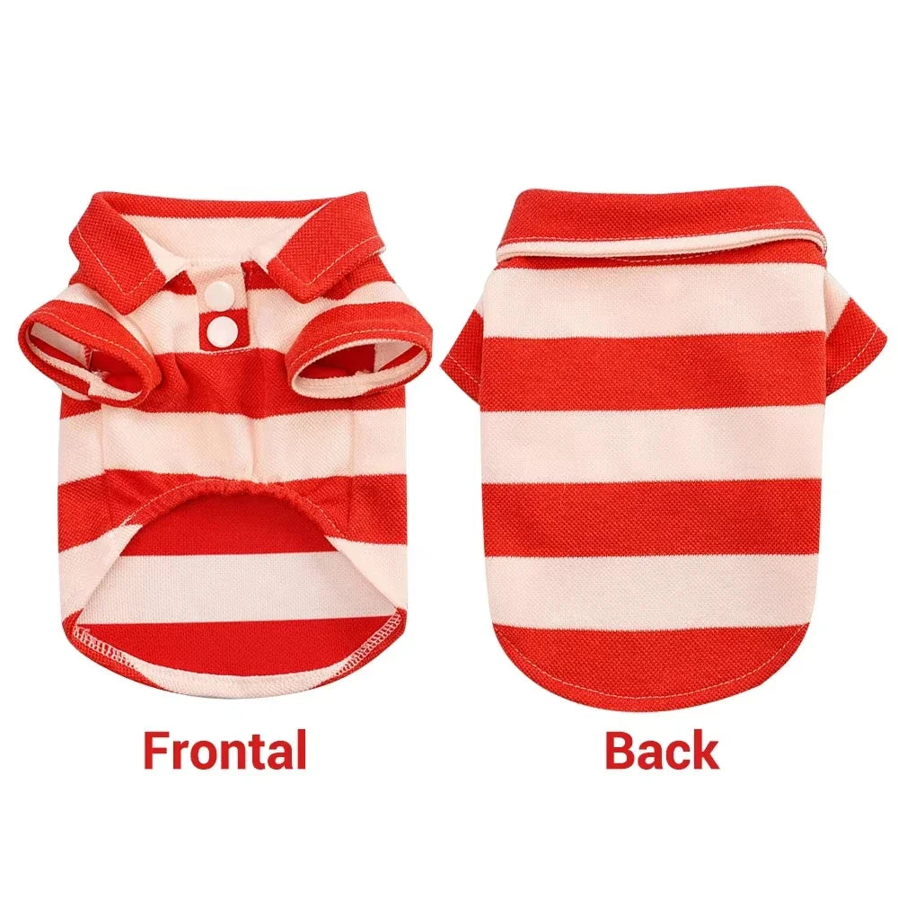 Hairless striped shirts