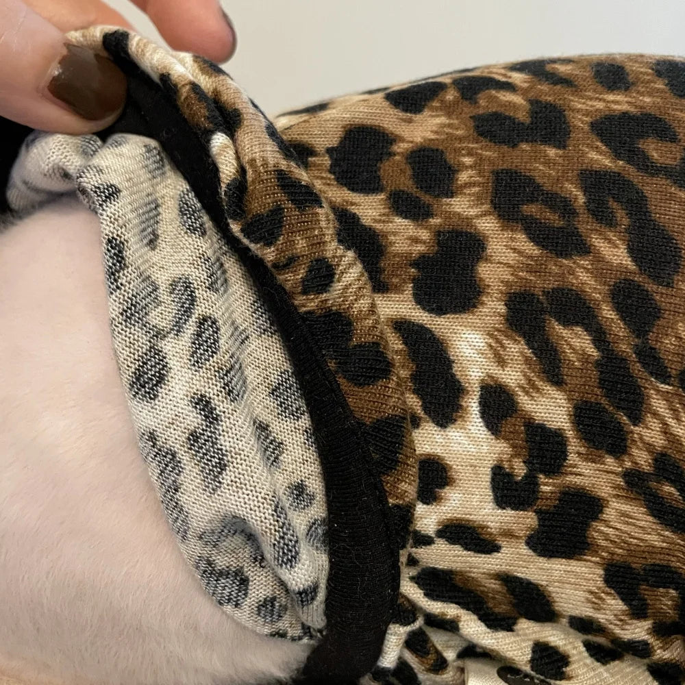 Leopard T-shirt for Cats - Light Spring/Summer Vest