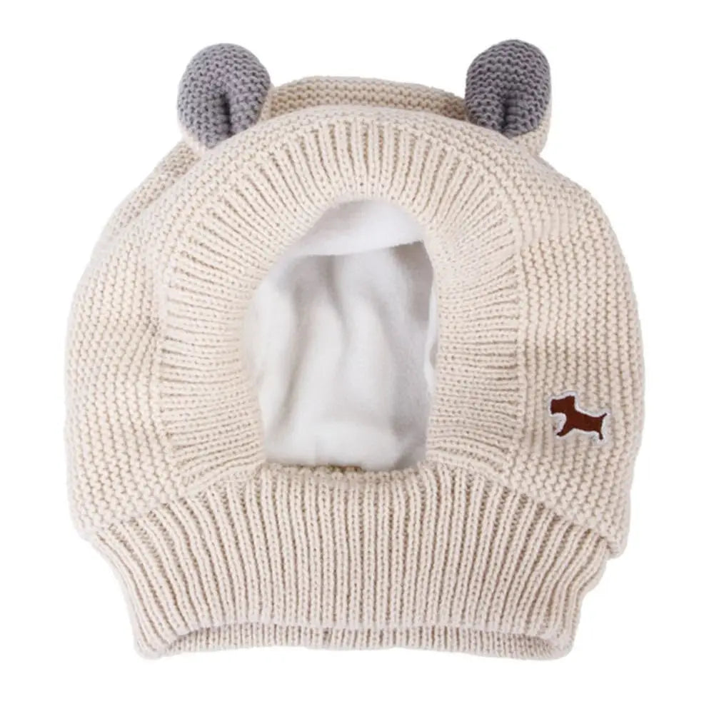 Silent Earmuffs, Noise Protection, Ear Covers, Knitted Hat