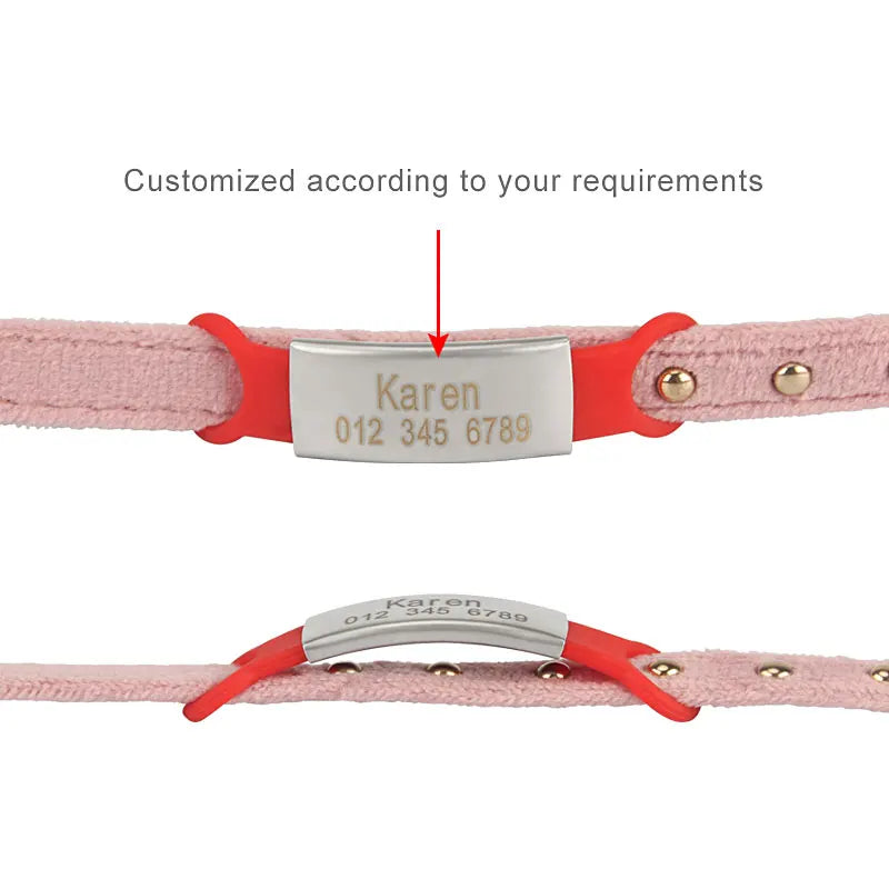 Silicone engraved identification accessories