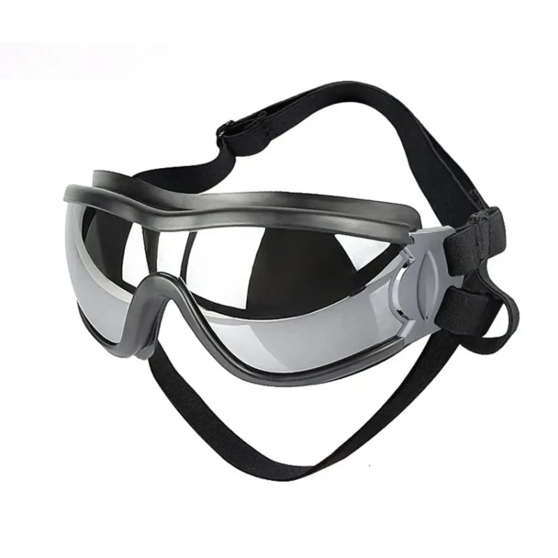 Transparent Color Pet Dog Goggles Waterproof Windproof Sunscreen UV Resistant Large Dog Glasses