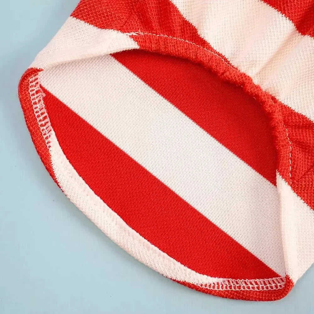 Hairless striped shirts