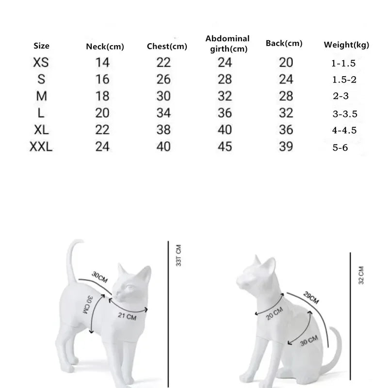 Fashion Cotton T-shirt for Cat Spring Janpanese Style Blue Long Sleeves Letters Sweatshirt For Sphinx Cat Devon Rex Jumpsuit