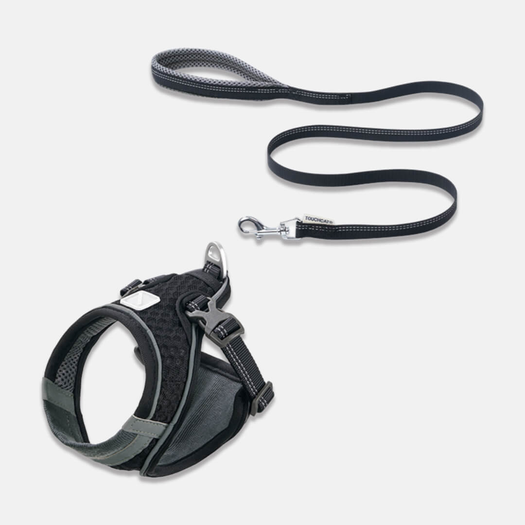 TouchCat Voyager Cat Harness & Leash Set