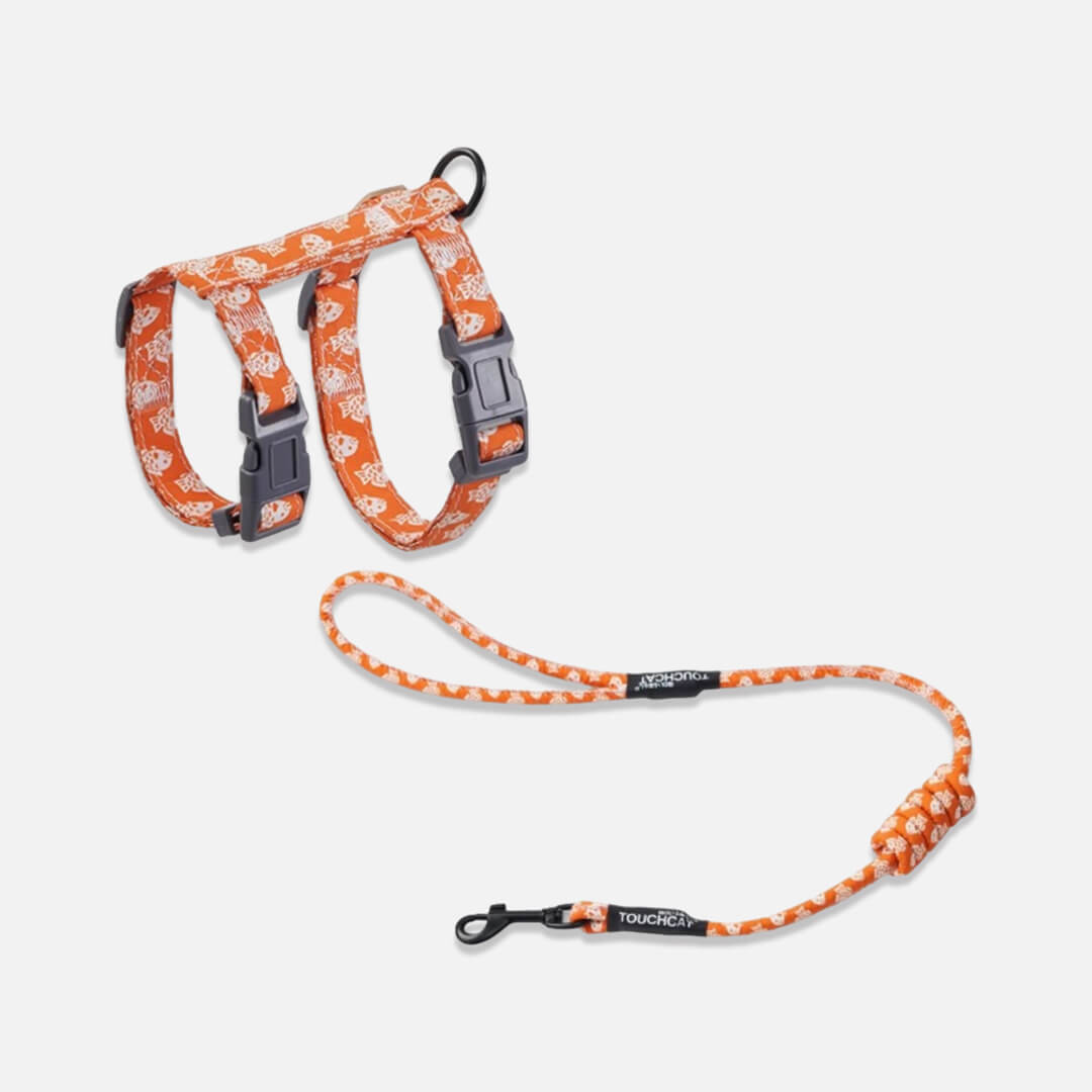 TouchCat Cat Harness & Leash Set