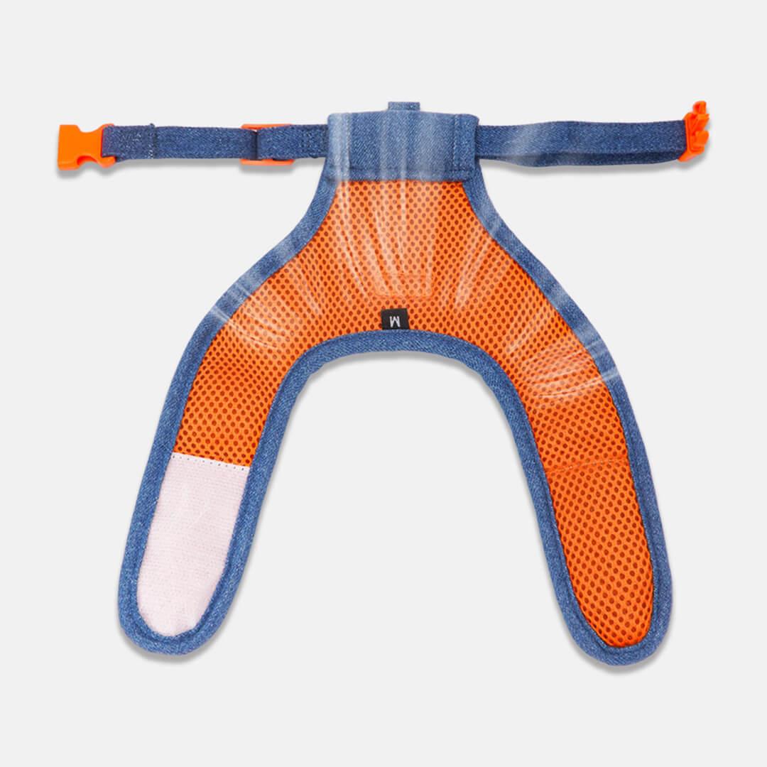 TouchCat Indigo Cat Harness & Leash Set