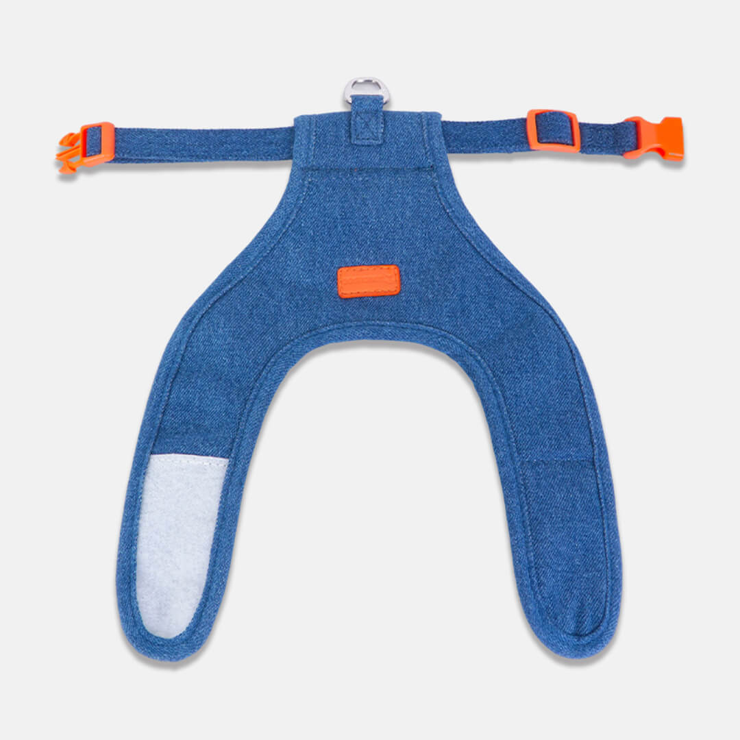 TouchCat Indigo Cat Harness & Leash Set