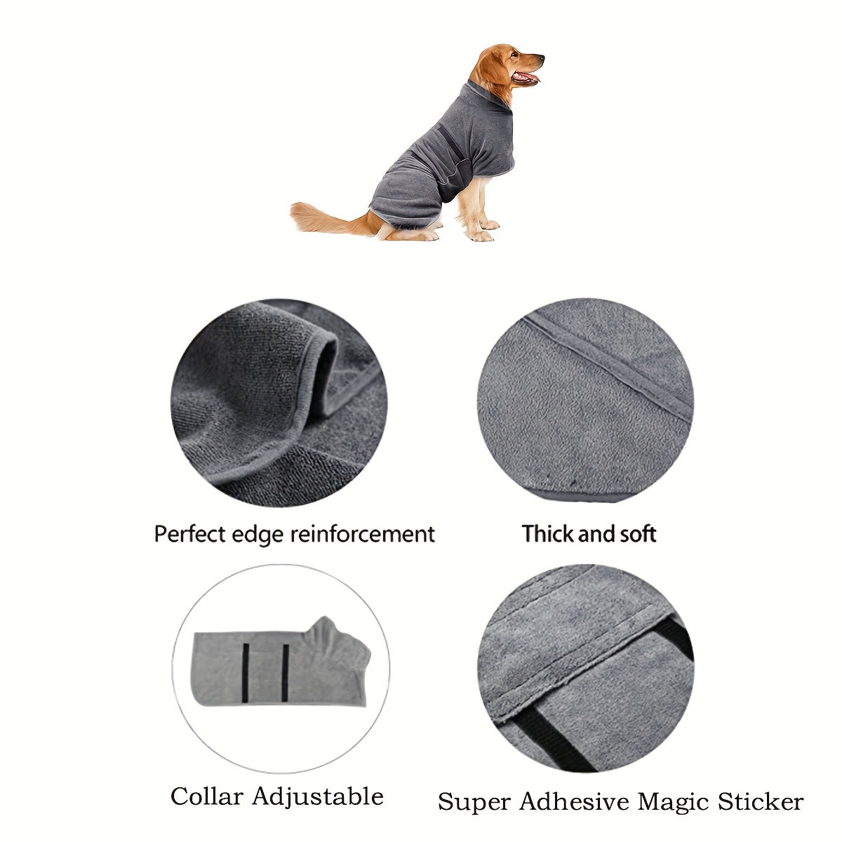 Super absorbent bath towel.