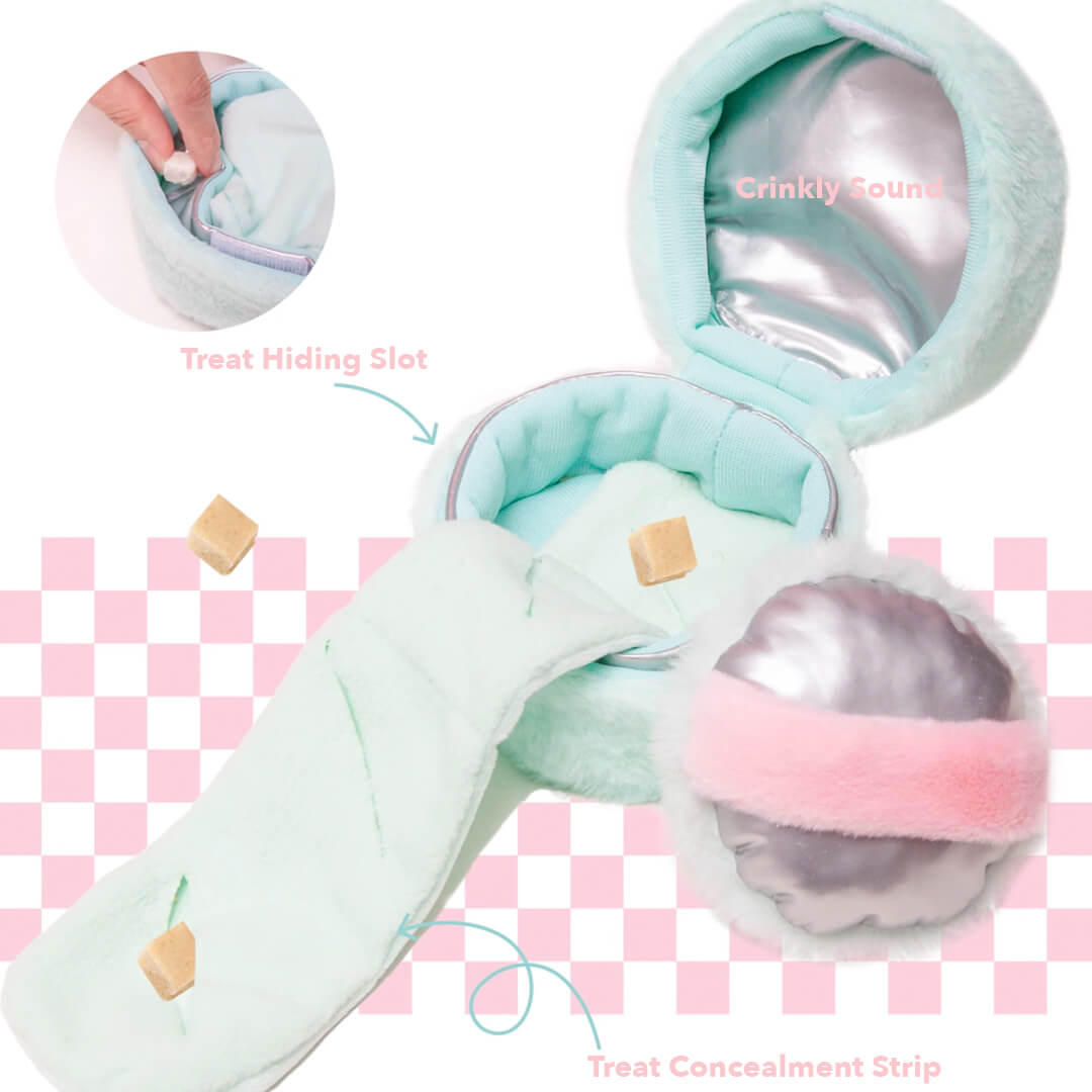 Compact Powder Snuffle Toy
