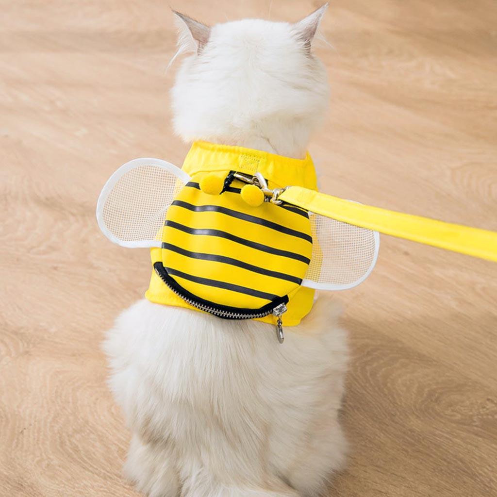 Honeybee Cat Harness & Leash Set