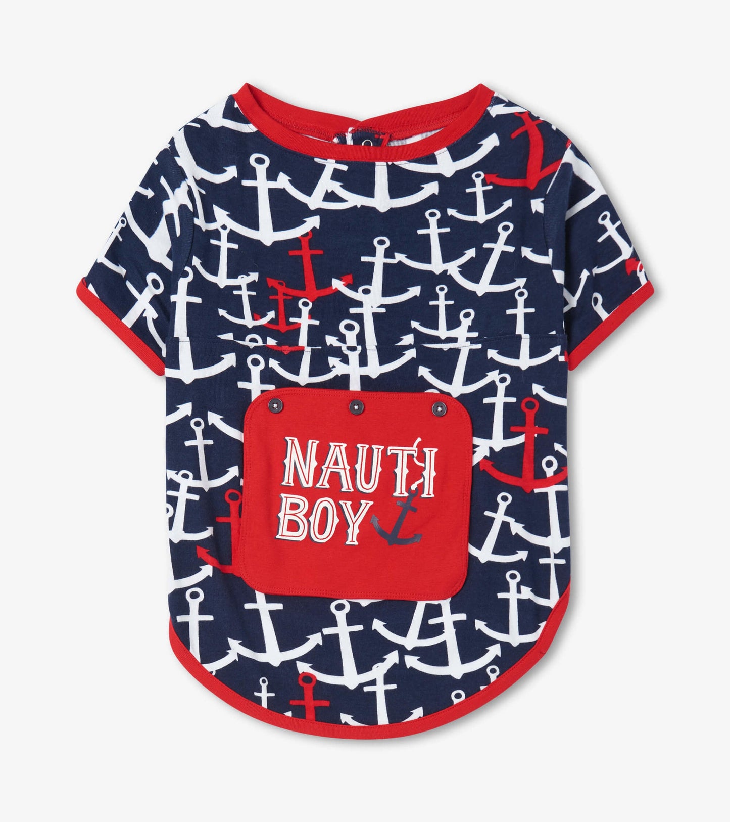 Nautical Anchors Dog Tee